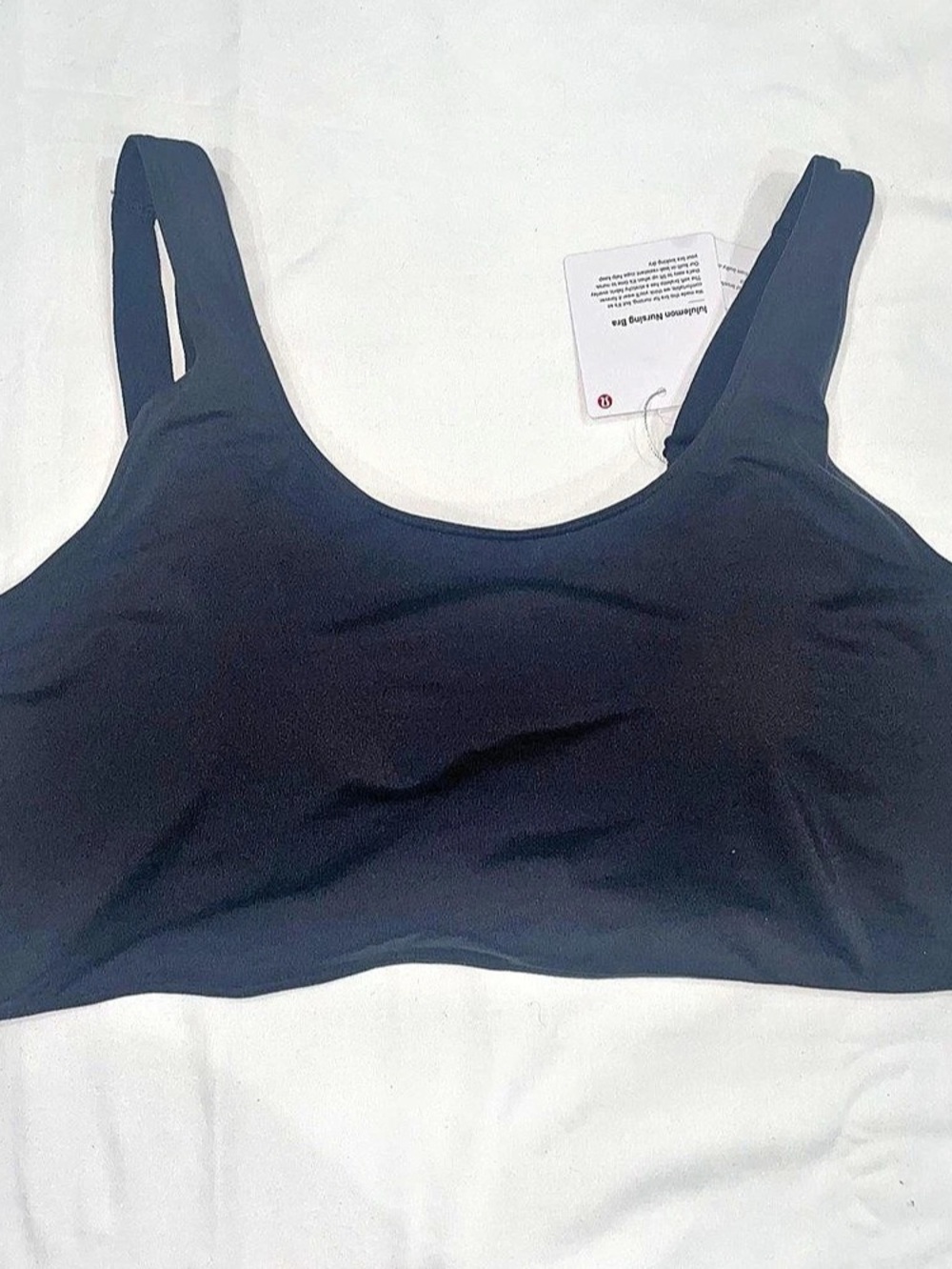 lululemon Wunder Train Bra Black XL NWT. Nursing bra